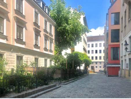 Cameră frumoasă într-un apartament comun, în Viena