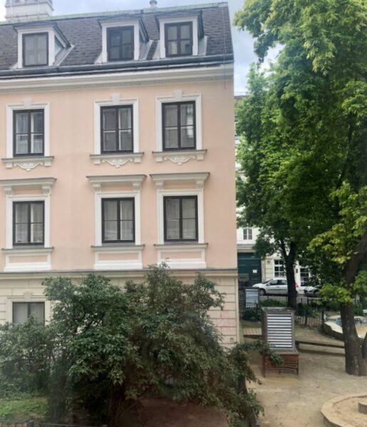 Cameră frumoasă într-un apartament comun, în Viena